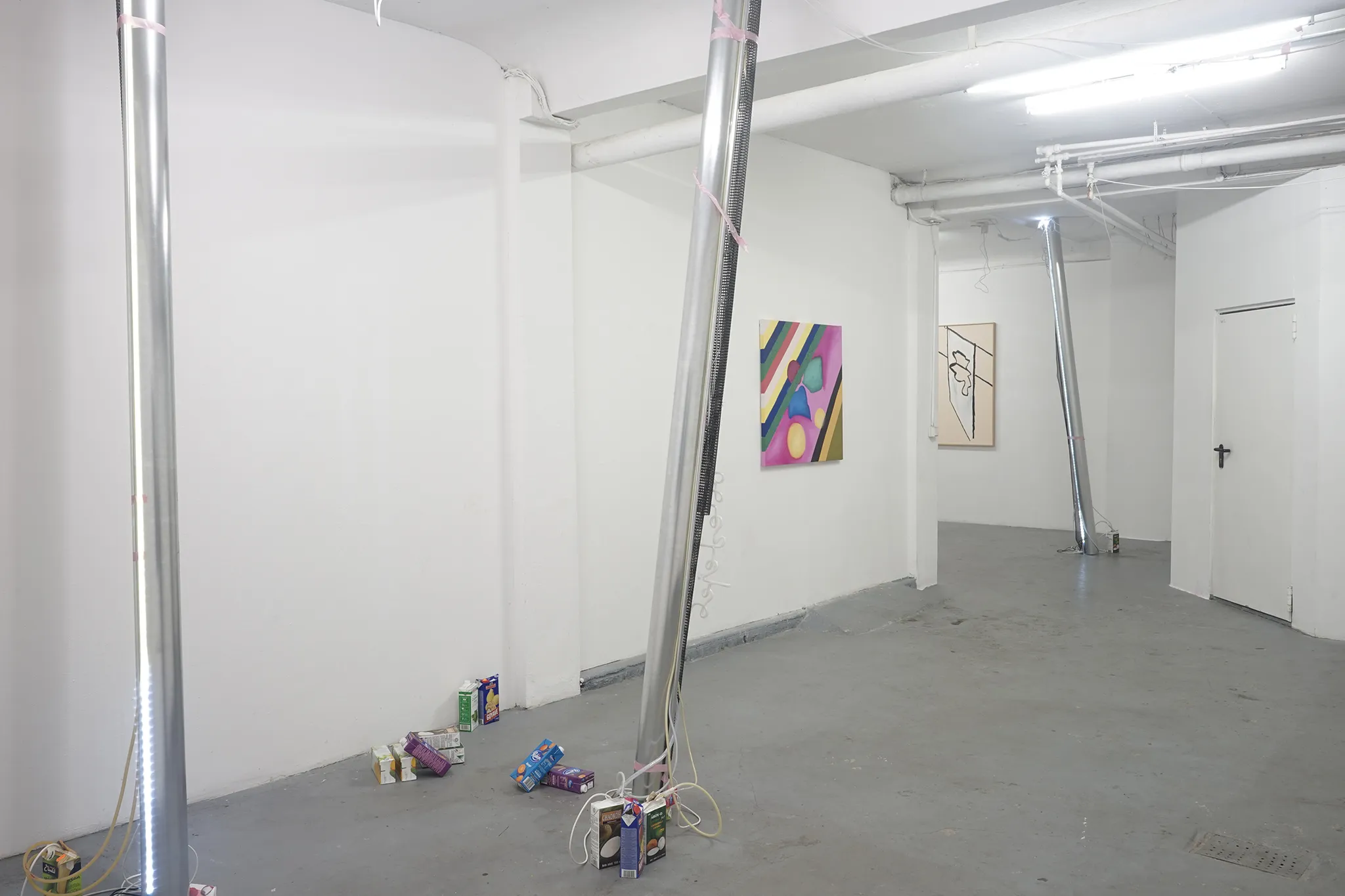 Daniel Stempfer - Installation view Projektraum Gutleutstraße, Frankfurt