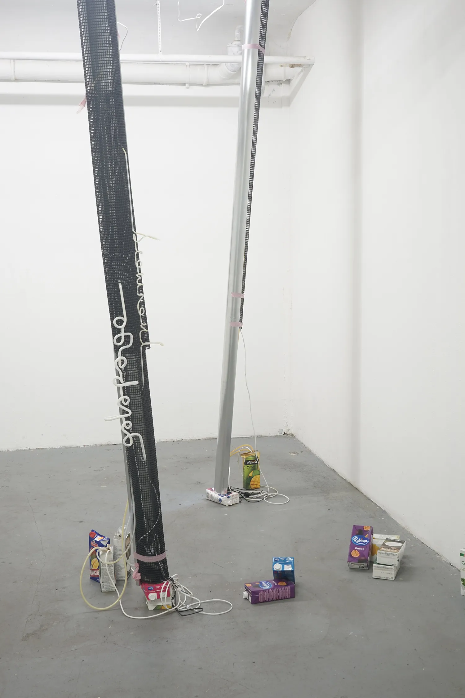 Daniel Stempfer - Installation view Projektraum Gutleutstraße, Frankfurt
